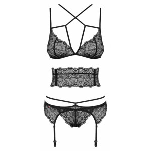 Set Obsessive Frivolla Negru pe Denysa.ro