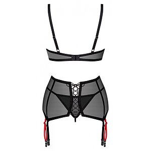 Set Obsessive Glandez 3 Piese Negru XS-S