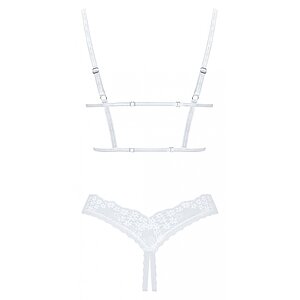 Set Obsessive Heavenlly Cupless Alb XL-2XL