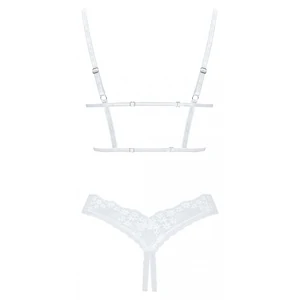Set Obsessive Heavenlly Cupless Alb XS-S
