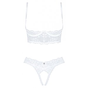 Set Obsessive Heavenlly Cupless Alb M-L