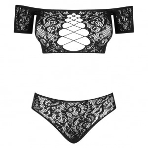 Set Obsessive Inessita Negru pe Denysa.ro