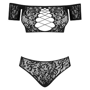 Set Obsessive Inessita Negru pe Denysa.ro