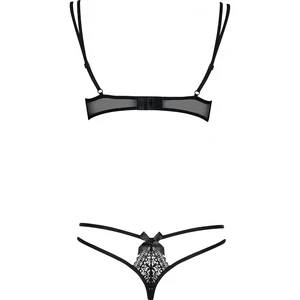 Set Obsessive Intensa Negru L-XL