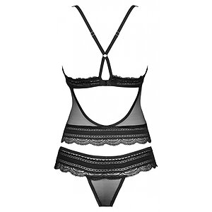 Set Obsessive Ivannes Negru S-M
