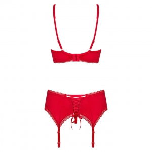 Set Obsessive Jolierose Roșu S-M