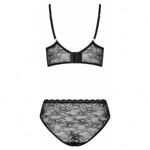 Set Obsessive Laurise Negru S-M
