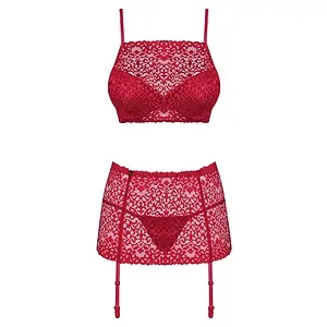 Set Obsessive Lividia Rosu S-M