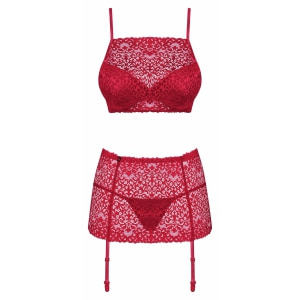 Set Obsessive Lividia Roșu S-M