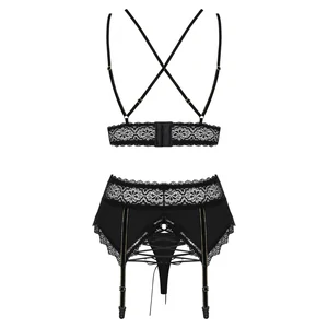 Set Obsessive Lolitte Negru S-M