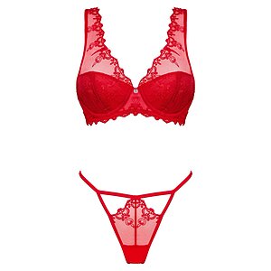 Set Obsessive Lonesia Roșu S-M