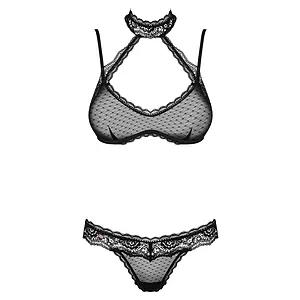 Set Obsessive Lucita Negru L-XL