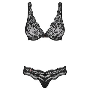 Set Obsessive Luvae Negru L-XL