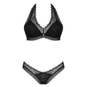Set Obsessive Medilla Negru XL-2XL