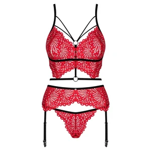 Set Obsessive Mettia Roșu pe Denysa.ro