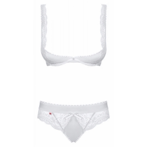 Set Obsessive Miamor Alb S-M