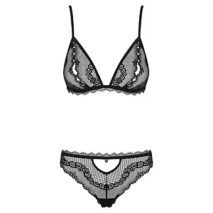 Set Obsessive Millagro Negru S-M