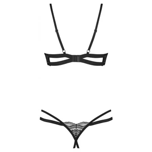 Set Obsessive Nutris Decupat Negru XS-S