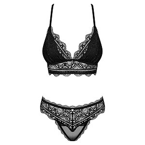 Set Obsessive Renelia Negru S-M