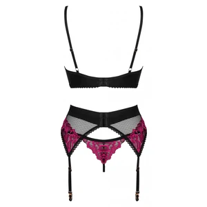 Set Obsessive Rosenty 3 Piese Roz XS-S
