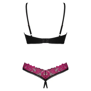 Set Obsessive Rosenty Decupat Roz M-L