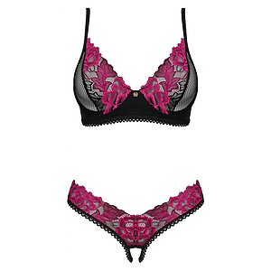 Set Obsessive Rosenty Decupat Roz XL-2XL
