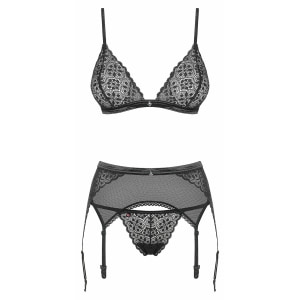 Set Obsessive Shibu Negru pe Denysa.ro