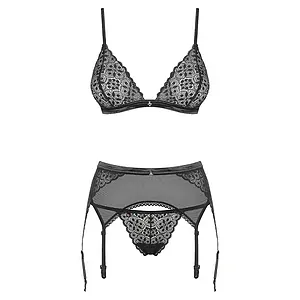 Set Obsessive Shibu Negru S-M