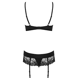 Set Obsessive Wonderia Negru S-M