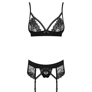 Set Obsessive Wonderia Negru pe Denysa.ro