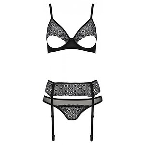 Set Passion Eco Zinnia Negru pe Denysa.ro