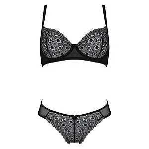 Set Passion Eco Zzinnia Negru L-XL