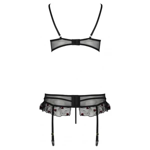 Set Passion Lovelia Negru L-XL