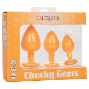 Set Plug Cheeky Gems 3 Portocaliu