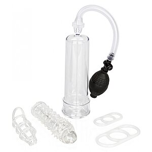 Set Pompă Penis His Enlargement Transparent pe Denysa.ro
