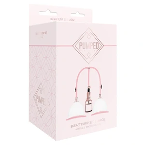 Set Pompă Sâni Large Rose Gold