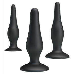 Set Pretty Love Mini Anal Negru pe Denysa.ro