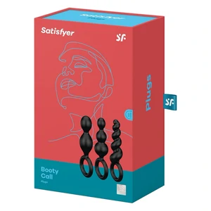 Set Satisfyer De Accesorii Pentru Satisfacție Anală Negru