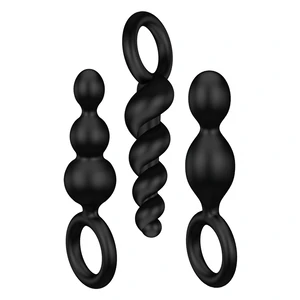 Set Satisfyer De Accesorii Pentru Satisfacție Anală Negru