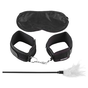 Set Seducție Senzuală Negru pe Denysa.ro