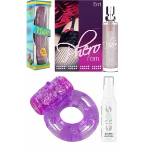 Set Seducție Totală: Kit Intens Mov pe Denysa.ro
