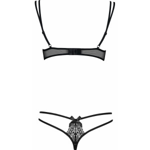 Set Sexy Obsessive Intensa Negru S-M
