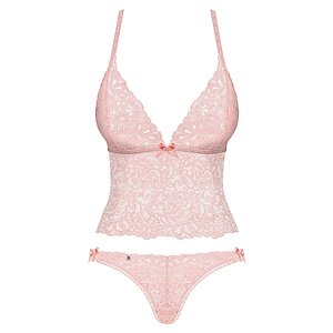 Set Top Obsessive Delicanta Roz pe Denysa.ro
