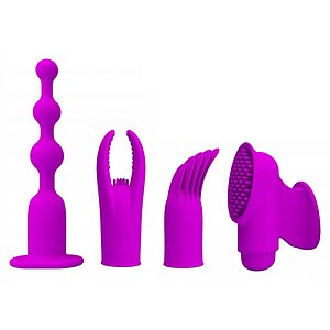Set Vibratoare Pretty Love Joy Collection 4 în 1 Mov pe Denysa.ro