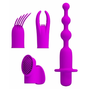 Set Vibratoare Pretty Love Joy Collection 4 în 1 Mov pe Denysa.ro