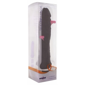 Seven Creations Vibrator Realist 25 cm Negru 7 Funcții