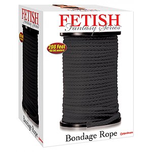 Sfoară Fetish Fantasy Series Bondage Negru pe Denysa.ro