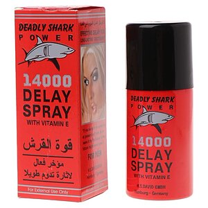 Pastile Ejaculare Precoce Shark Red 14000 Spray 45ml