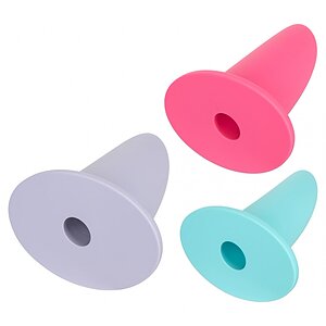 She-Ology Set Dilatatoare Purtabile — 3 Piese, silicon Multicolor