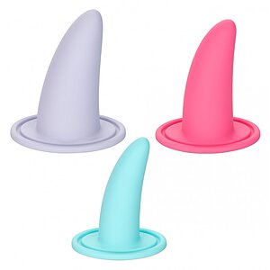 She-Ology Set Dilatatoare Purtabile — 3 Piese, silicon Multicolor pe Denysa.ro